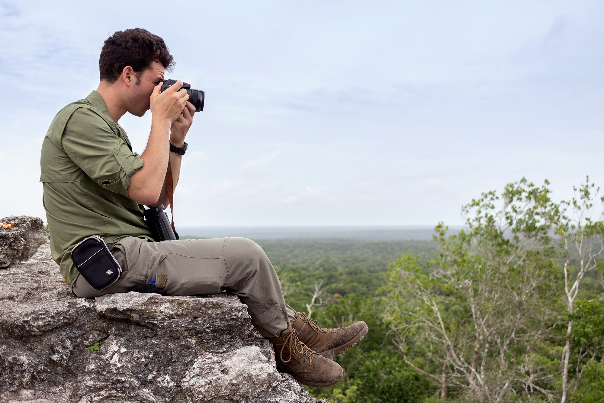 La Selva vista desde La Danta