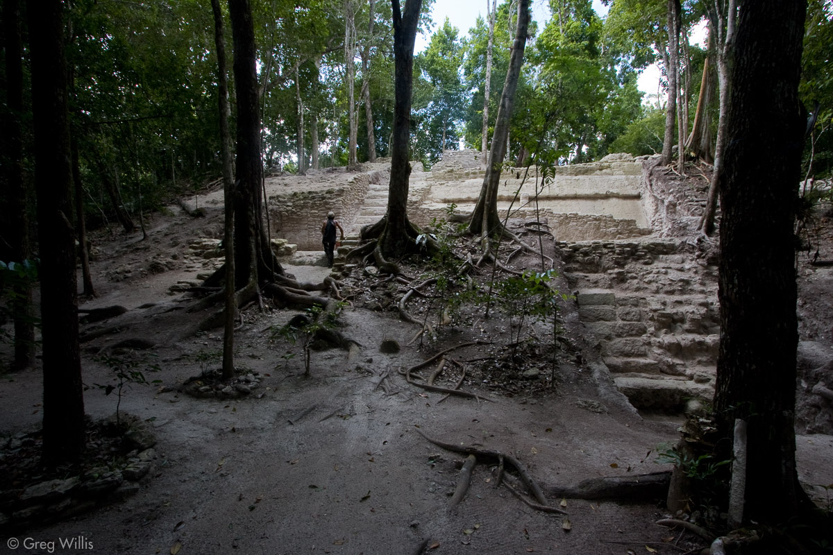 Temple with Mask, in Mirador