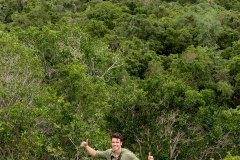 La Selva vista desde La Danta