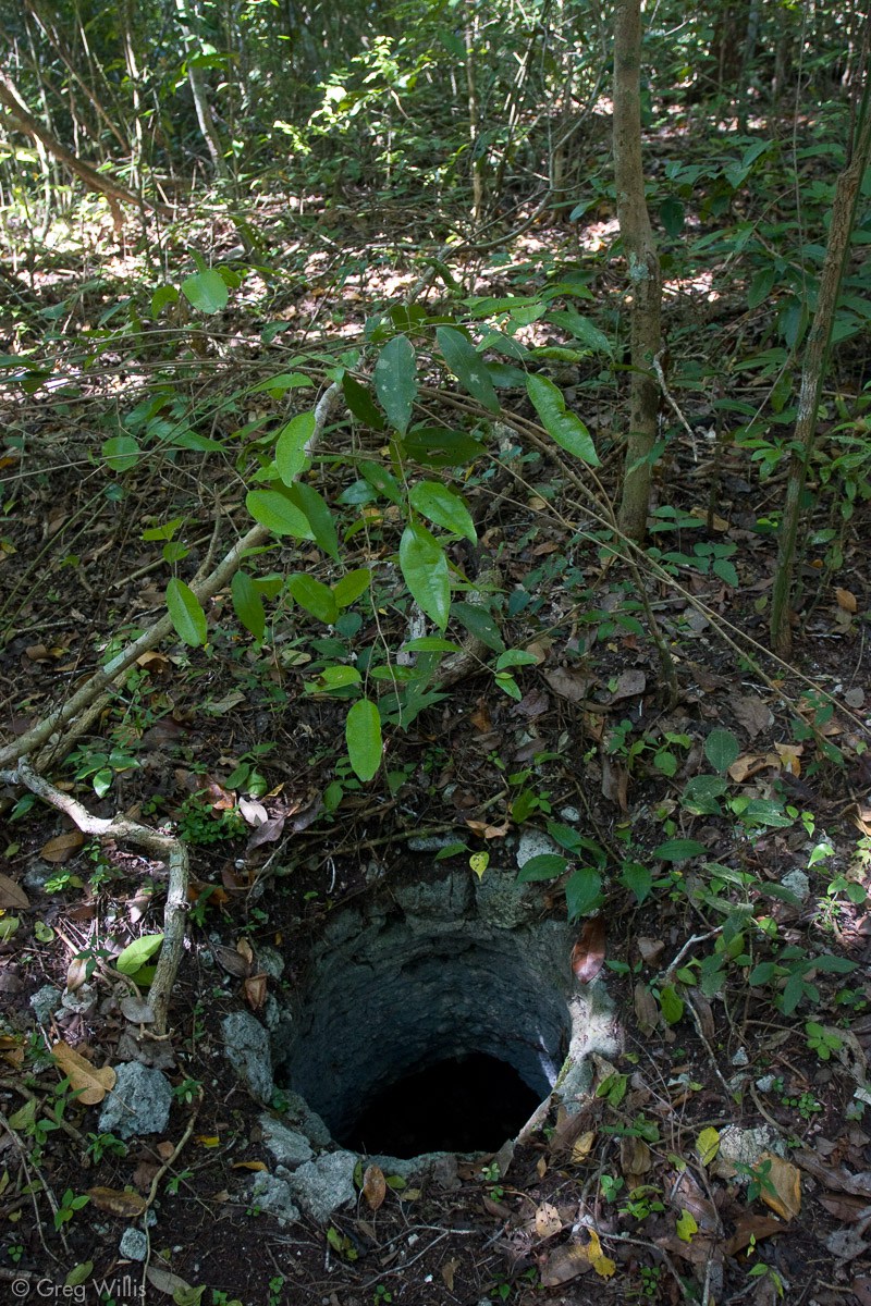Chultun, ancient Maya underground storage chamber